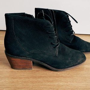 Stylish Lucky Brand Idril Leather Bootie Women 8.5M size